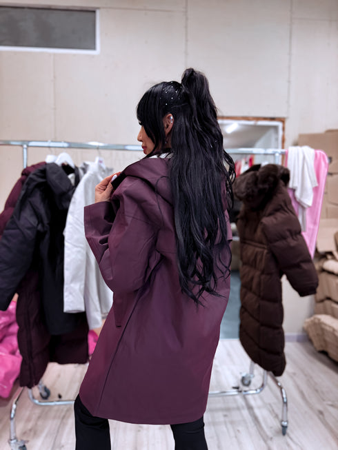 Raincoat "RAINY" FC7637 - BORDEAUX
